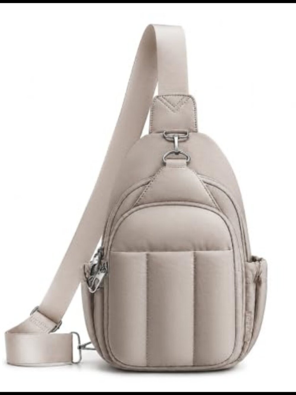 Anti-Theft RFID Crossbody Sling Bag Water-Resistant Puffer Women Travel Purse